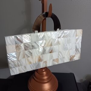 Shiraleah Mother of Pearl Hand bag/clutch